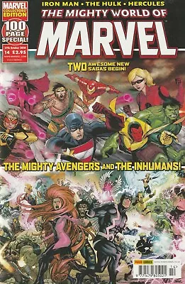 Buy THE MIGHTY WORLD Of MARVEL (vol 4) # 14 : PANINI COMICS : 2010 : Vf- • 4.18£