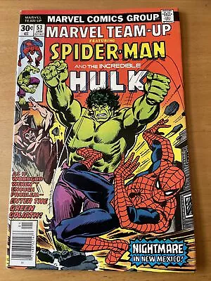 Buy Marvel Team-Up #53 Spider-Man, Hulk, 1st John Byrne X-Men! • 27.17£
