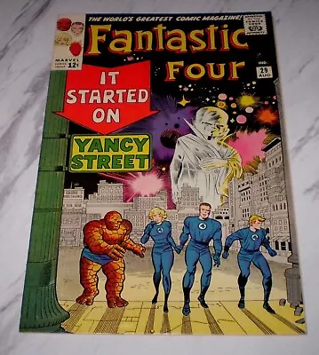 Buy Fantastic Four #29 NM+ 9.6 OW Pages 1964 Marvel Watcher & Red Ghost Appearances • 1,514.39£