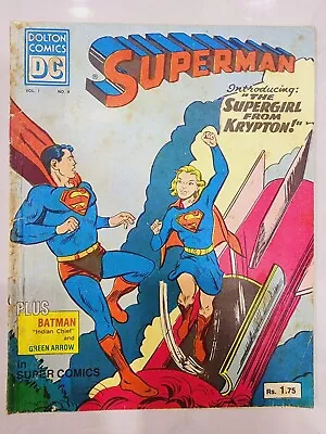 Buy Supergirl 1st Appearance DC Dalton INDIAN Variant Of Action Comic #252 English • 309.63£