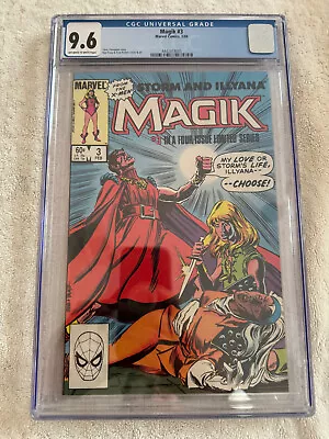 Buy Magik #3 - CGC 9.6 - OWTW Pages - Marvel Comics 1984 • 42.67£