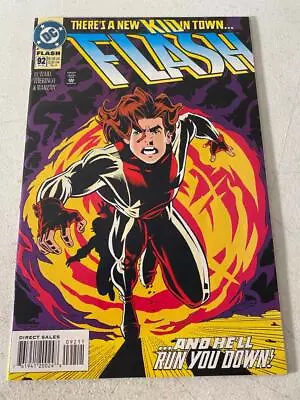 Buy FLASH #92 First Print 1st Appearance Of Impulse DC Comics 1994 • 34.95£