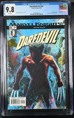 Buy Daredevil #54  2004 - Marvel -CGC 9.8 - Comic Book • 111.25£
