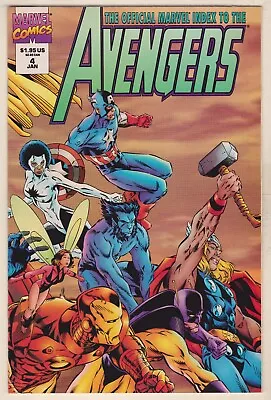 Buy Avengers / The Official Marvel Index #4 (Marvel - 1994 Series) Vfn • 4.95£