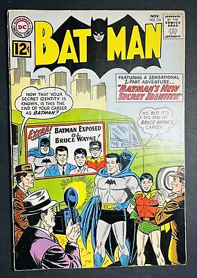 Buy Batman #151 Dc Comics 1961 Vf- New Secret Identity - Silver Age! Excellent!!!! • 62.12£