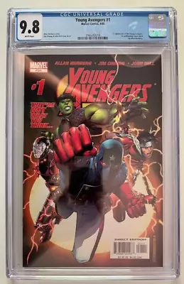 Buy YOUNG AVENGERS #1  KEY 1st KATE BISHOP HULKLING WICCAN (2005) Marvel CGC 9.8 • 217.44£