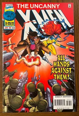 Buy Uncanny X-men #333  1st Full App Bastion  Marvel 1996  PICS • 11.64£