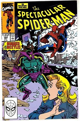 Buy Spectacular Spider-Man (1976) #164 VF+ 8.5 Versus The Beetle • 3.10£