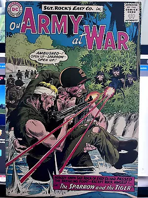 Buy Our Army At War #144 G/VG The Sparrow And The Tiger • 15.52£