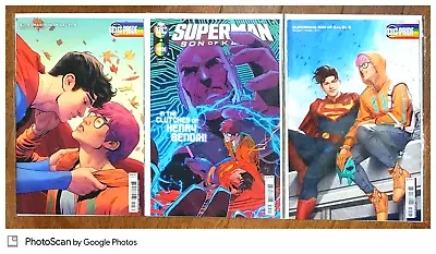 Buy SUPERMAN SON OF KAL-EL 5 Covers A B C Set Of 3 1st PRINTS Bagged & Boarded • 13.97£