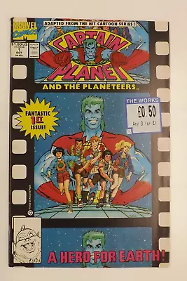 Buy COMIC MARVEL COMICS CAPTAIN PLANET AND THE PLANETEERS No.1 1991 GN3070 • 6.99£