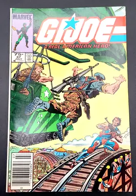 Buy G.i. Joe #37 (1985) / Vf- /  Xamot Tomax Flint First Appearances Newsstand • 15.43£