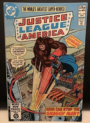 Buy Justice League Of America #186 Comic , Dc Comics • 3.62£