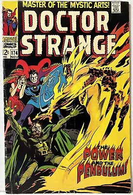 Buy Doctor Strange #174 (1968): 1st Appearance Satannish! Silver Age Marvel VG+ • 15.52£