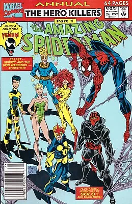 Buy The Amazing Spider-Man Annual #26 Newsstand Cover (1964-1994) Marvel Comics • 8.57£