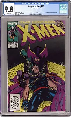 Buy Uncanny X-Men #257 CGC 9.8 1990 4420432020 • 81.69£