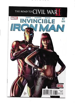 Buy Invincible Iron Man 7 Second Printing 2016 Marvel 1st Riri Williams • 16.30£