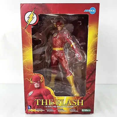 Buy DC Comics ARTFX The Flash PVC Statue Figure 1/6 Scale Pre Painted Kotobukiya • 74.51£