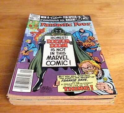 Buy Big Lot Of *16* 1982-83 FANTASTIC FOUR:  ≈#238-259 *Keys! 3 Newsstand!* (VF/VF-) • 29.40£