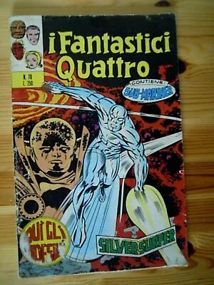 Buy Fantastic Four 72 Italian Edition Kirby Icon Cover Silver Surfer Gd Very Scarce • 50£