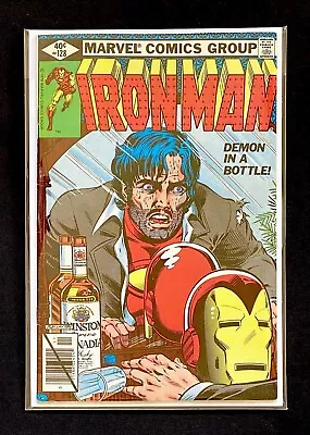 Buy Iron-Man 128 - Demon In A Bottle Bob Layton Alcohol Cover (1979) Marvel Comics • 77.79£