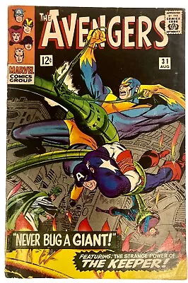 Buy Avengers #31 1966 6.5 F+ 1st Print • 41.14£