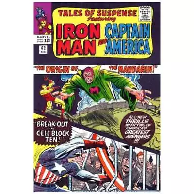 Buy Tales Of Suspense #62  - 1959 Series Marvel Comics VG Minus [b! • 31.31£