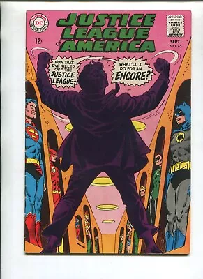 Buy Justice League Of America 65 Vg/f Wp V1 Dc 1968! 2nd Red Tornado & Starro ! Jsa! • 11.64£