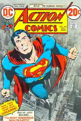 Buy Action Comics #419 POOR; DC | Low Grade - 1st Appearance Human Target (Chance) - • 38.81£