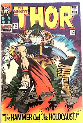 Buy Thor # 127.  1st Series. Jack Kirby-cover. Stan Lee. Key 1st Pluto. April 1966. • 26.09£