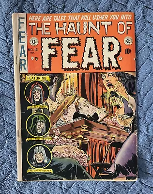 Buy HAUNT OF FEAR #15 - Pre-code Horror - Jack Kamen Art - VG - EC Comics • 300£
