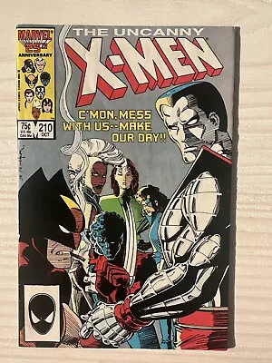 Buy UNCANNY X-MEN #210 1986 1st Cameo Team Appearance Of The Marauders • 9.31£