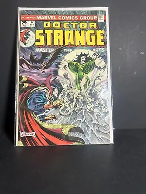 Buy Doctor Strange Master Of The Mystic Arts 6 Marvel Comics 1974 Gaea 1st App • 7.77£