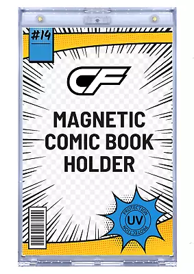 Buy CF Magnetic Comic Book Holder For Current / Silver Age Comic Books 1-3-5-10pc UV • 16.77£