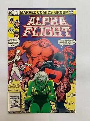 Buy  Alpha Flight #2 (1983) Marvel Comic John Byrne Story And Art. NM To NM/MT.  • 5£