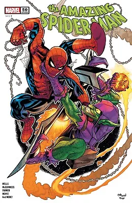 Buy AMAZING SPIDER-MAN #50 - COVER A MCGUINNESS (Marvel, 2024, First Print) • 9.50£