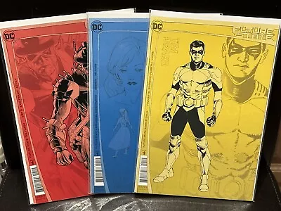 Buy 🔥3 FUTURE STATE 2nd Print Character Design Variants FLASH ROBIN SUPERWOMAN NM🔥 • 4.95£