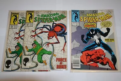 Buy Amazing Spiderman #287 296 296! 1987-1988! Daredevil Gang War Newsstand! • 7.76£