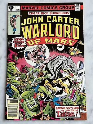 Buy John Carter, Warlord Of Mars #1 VF/NM 9.0 - Buy 3 For FREE Ship! (Marvel, 1977) • 13.59£