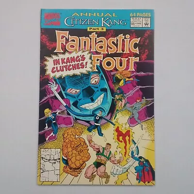 Buy Fantastic Four Annual #25 MCU 1992 1st Cameo App Of Anachronauts - Kang Cover • 15.53£