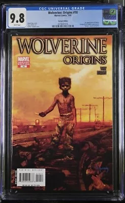 Buy Wolverine Origins #10 2007 Marvel Cgc 9.8 1st Daken Variant Edition • 128.13£