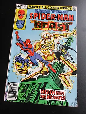 Buy Marvel Team-Up # 90 Feb 1980 THE BEAST  Very Fine+ ( VF+ ) Pence Copy . • 5£