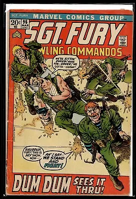 Buy 1972 Sgt. Fury And His Howling Commandos #96 Marvel Comic • 7.76£