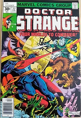 Buy Doctor Strange #22 - VFN+ (8.5) - Marvel 1977 - 30 Cents Copy - Brunner Cover • 7.50£