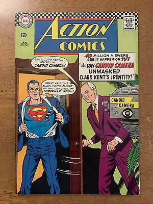 Buy Action Comics # 345 VF DC Comic Book Superman • 29.50£