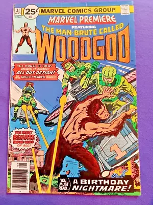 Buy Marvel Premiere The Man-Brute Called WOODGOD  #31  1976 • 8.54£