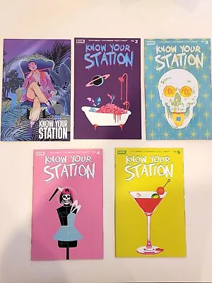 Buy Know Your Station #1-5 Vf/nm Complete Series Full Story Complete Run Boom Comic • 5.32£