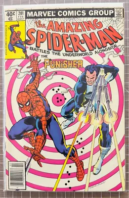 Buy The Amazing Spider-Man #201 1980 Marvel Newsstand Comic 6.5-7.5 • 29.50£