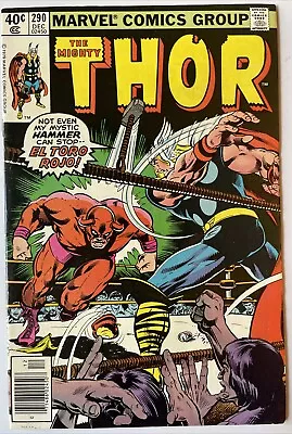 Buy Thor #290 • KEY 1st Appearance El Toro Rojo! 1st El Vampiro! (Marvel 1979) • 3.10£