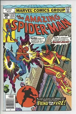 Buy Amazing Spider-Man #172 VF- (7.5) 1977 1st Appearance Of Rocket Racer • 19.42£